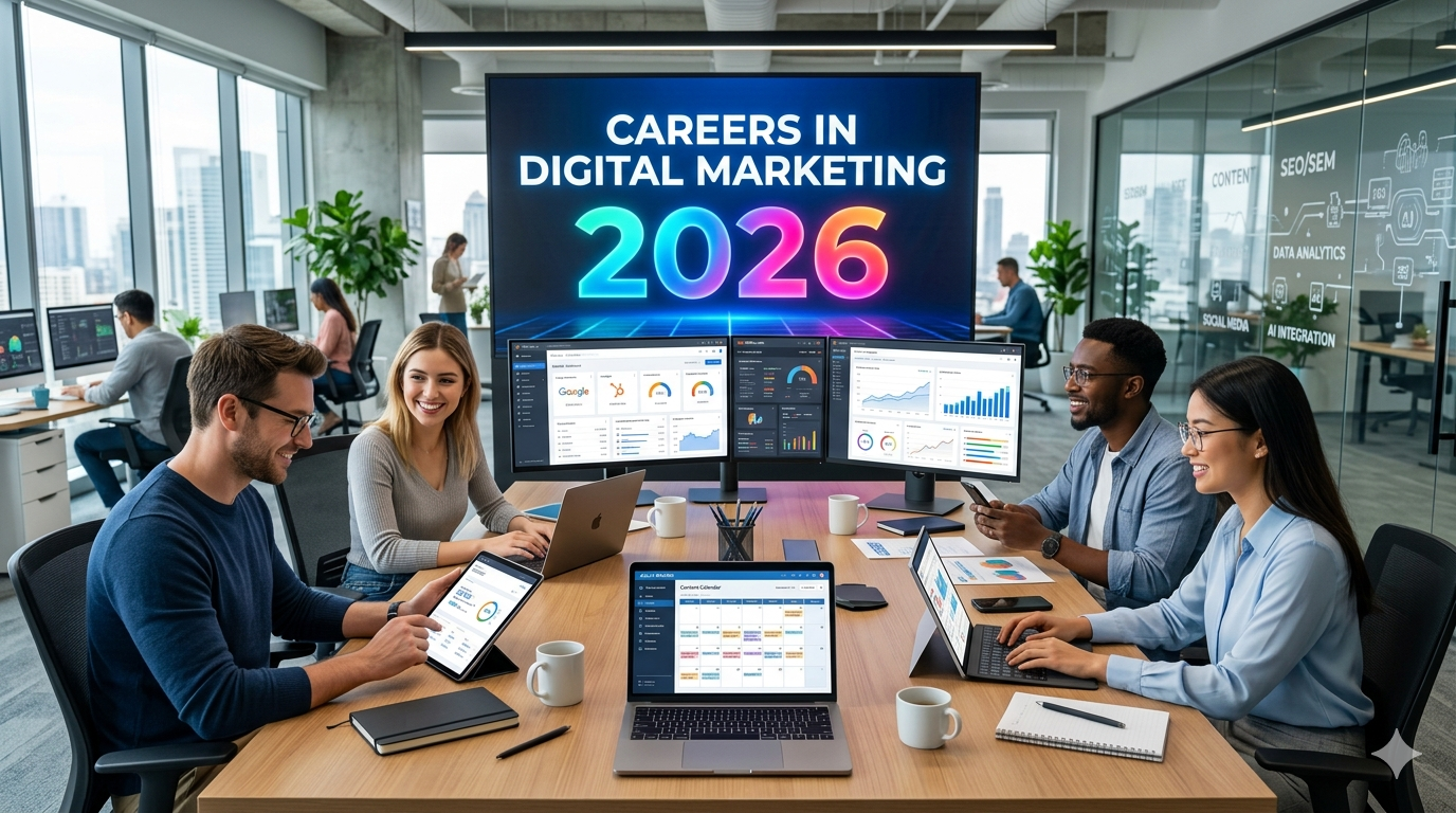 Career in Digital Marketing in 2026 – Skills, Jobs & Opportunities