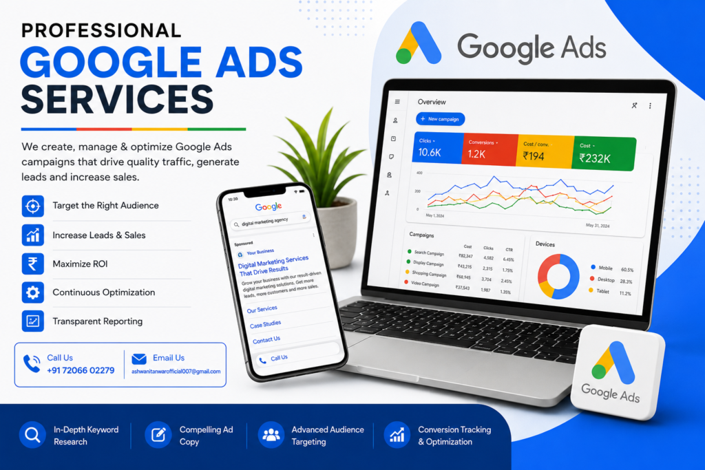 professional google ads services